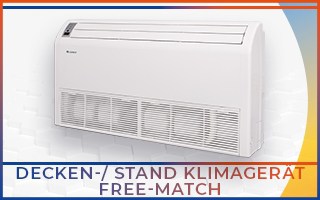 KACHEL DECKEN-STAND KLIMAGERÄT FREE-MATCH