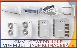 KACHEL GREE GMV Gewerbliche VRF Multi Raumklimageräte