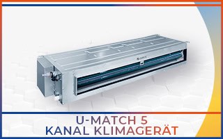 KACHEL U-MATCH 5 Kanal Klimageräte